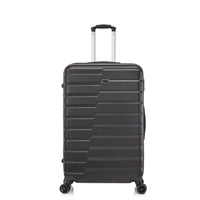 TOSCANO OPPORTUNA 20" Hardside Carry On Luggage - Black-Designed in Italy
