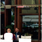 Westinghouse WES31, 1592 Infrared Electric Outdoor Heater, Wall Mount with Remote-22.83"W x 3.15""D x 5.91H