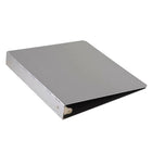 JAM Paper Premium Aluminum 3 Ring Binder, 1 Inch, Silver, Sold Individually (7332)-11-5/8" x 9-7/8"