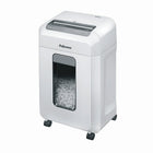Fellowes Microshred 12MS 12-Sheet Micro-Cut Shredder - White-Provides powerful deskside shredding and, in addition to paper, can also shred staples, paper clips, credit cards, and unopened junk mail
