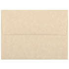 JAM Paper A2 Invitation Envelopes, 4.38 x 5.75, Parchment Brown Recycled, 100 Pack (53447g)-Brown