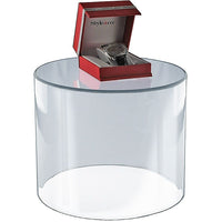 Azar Displays – Support cylindrique transparent, 10 x 10 po (556910)-Utilisez ce produit pour exposer des marchandises avec professionnalisme et élégance afin d’attirer l’attention de tous les clients
