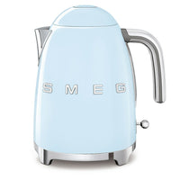 SMEG 50's Style Fixed Temperature Electric Kettle, Pastel Blue (KLF03PBUS)-Electric Kettle