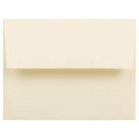 JAM Paper A2 Invitation Envelopes, 4.38 x 5.75, Strathmore Ivory Wove, 1000 Pack (900919415B)-Ivory
