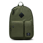 Parkland 15" Academy Backpack - Army-100% recycled polyester exterior