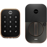Yale Assure Lock 2 - Key-free with Bluetooth - Rubbed Bronze (YRD430BLE0BP)-Smart Door Lock