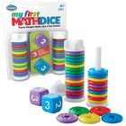 Think Fun My First Math Dice-Multicolored / carton / plastic