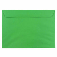 JAM Paper Booklet Envelopes - 9" x 12" - Green Recycled - 500 Pack -Colour: Green