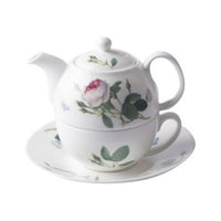 Roy Kirkham Tea for One Teapot with Tea Cup and Saucer - Palace Garden-Teapot Set