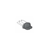 Wamaco Slatwall Hat/Cap Dispenser, Black, 10 Pack, 10 Pack-Perfect for storefront display or storage