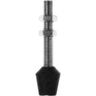 De-Sta-Co Replacement Spindles & Accessories - Flat-Tip Bonded Neoprene Caps - 12 Pack-FLAT-TIP BONDED NEOPRENE CAPS