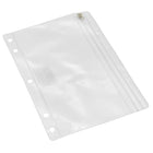 Charles Leonard Pencil Pouch with Ziplock Closure, 12 Pack (CHL76370)-Clear