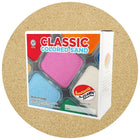 Sandtastik Classic Coloured Sand, 25 lb (11.3 kg) Box, Latte-Fine grain with natural sparkle throughout