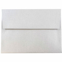 JAM Paper A6 Invitation Envelopes, 4.75 x 6.5, Stardream Metallic Silver, 250 Pack (GCST659H)-Silver stardream metallic envelope