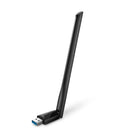 TP-Link AC1300 High Gain Wireless Dual Band USB Adapter-AC1300 Lightning-Fast Speed - AC1300 (867 Mbps on the 5 GHz band or 400 Mbps on the 2.4 GHz band) dual-band Wi-Fi to ensure all your devices run at full speed