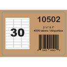 Labelcraft Products Zero Waste Labels - 2.63" x 1" - 4500 Labels-30 labels per sheet, 150 sheets