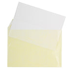 JAM Paper Pochette de cellophane à fibres, 5 x 7 1/6 po, jaune, 100/paquet-Taille : 5 x 7 1/6 po