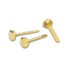 ACCO Solid Brass Paper Fasteners - 1-1/2" Shank - 100 Pack-Genuine solid brass cap and prong