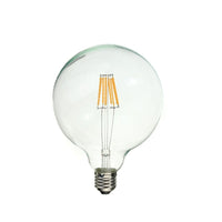 Northern Stars 80098 LED G40 6.5W, Softwhite, 2700K, 2 Pack-LED G40 Light Bulbs Filament, clear