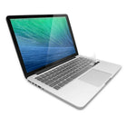 JCPal FitSkin Clear Keyboard Protector for MacBook Air 13" (2010 - 2017) & MacBook Pro Retina 13" & 15" (2012 - 2015)-Antimicrobial treatment