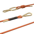 SwitchEasy MagEasy Strap Card with Detachable Neckstrap and Phone Lanyard - 6mm Strap - Orange-Adjustable length for ease of use