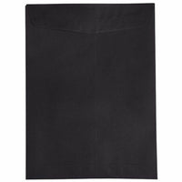 JAM Paper Open End Catalog Envelopes - 9" x 12" - Black - 25 Pack -Colour: Black