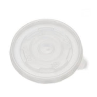 Eco-Packaging Vented Lid for 6 oz/8 oz/10 oz Soup Cup - 1000 Pack-Made from recyclable and microwavable material