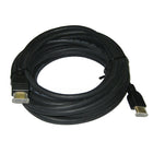 Electronic Master 30' Male to Male HDMI Cable, 1.8" x 7" x 7.5", Black-Full HD 1080p and beyond