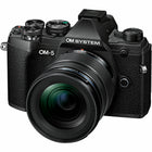 OM System OM-5 - Corps noir avec kit d'objectif M Zuiko Digital ED 12-45 mm F4.0 PRO-Écran LCD tactile articulé