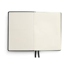 TRU RED Medium Flexible Cover Dotted Journal - Black-Black synthetic leather flexible cover