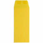 JAM Paper #10 Policy Business Coloured Envelopes - 4.125" x 9.5" - Yellow Recycled - 50 Pack-Quantity: 50 envelopes per pack