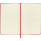 Moleskine - Carnet Classic Format Moyen - Ligné - Couverture Rigide - 4,5 po x 7 po - Rouge Écarlate-Papier ivoire sans acide