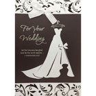Rosedale 5-1/2" x 8" For Your Wedding Greeting Cards And Envelopes, 6 Pack (19921)-Printed on premium uncoated card stock