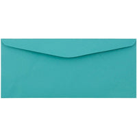 JAM Paper #9 Envelopes - 3 7/8 x 8 7/8 - Sea Blue Recycled - 500 Pack (1532901C)-Colour: Sea Blue