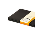 Moleskine Journal - Ruled - Large - Black - 3 Pack-Black cardboard cover with rounded corners