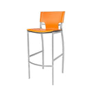 Plata Import Venice Stool, 30"H, Orange Tan (A-5041B-OT)-Bar Stool