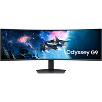 Samsung 49" Odyssey G9 1ms 240Hz Gaming Curved Monitor - Black-Dual QHD resolution and expansive 16:9 aspect ratio ensure unprecedented level of detail and clarity