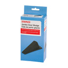 Staples Door Wedge - Jumbo - Black-Can be used to secure extra-large / heavy doors