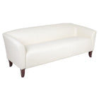Flash Furniture HERCULES Imperial Series Leather Sofa - White-Contemporary Style
