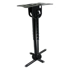 Kanto P301 Universal Projector Mount for Flat and Sloped Ceilings, 15" to 18" Extension-Tilt adjustment of +/-20 Degree for ease of leveling and for use on sloped ceilings