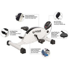 FitDesk Active Office Under Desk Cycle (FD3030)-Foot-shifter allows for hands-free tension adjustment