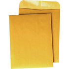 Quality Park 12" x 16" Gummed Brown Kraft Catalogue Envelopes - 100 Pack-Quality Park's catalogue envelopes are the perfect size for holding larger documents flat. They are great for mailing, storage and organizing in both home and office environments.