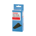 Staples - Arrête-porte pour usage intensif, noir-S'utilise avec les portes extra larges et/ou lourdes
