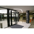 Mat Tech Three-n-One Entrance Mat - 4' x 6' - Charcoal-Wiper Scraper (indoor vestibule and lobby)
