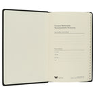 Winnable Address Book, 8" x 5", Black-Cream-coloured paper 