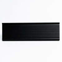 Futech APS032B Countertop Name Plate, Black, 2 Pack-Countertop Name Plate / Sign Holder