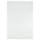 JAM Paper Big Portfolio with Tuck Flap Closure, 10 x 13.5 x 1.75, Clear, 4 Pack (52530CLBULKg)-Material: Plastic