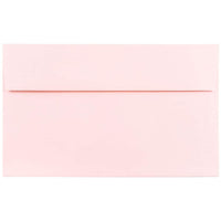 JAM Paper A10 Invitation Envelopes, 6 x 9.5, Baby Pink, 1000 Pack (155688B)-Light baby pink
