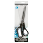 Merangue 8" Comfort Grip Scissors - Assorted - 12 Pack-Soft and curved rubberized grip for maximum comfort and precision