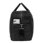 Bugatti Woman - Opera - Duffle Bag - Pebble Polyurethane- Black-Modern Vegan Leather Duffle Bag